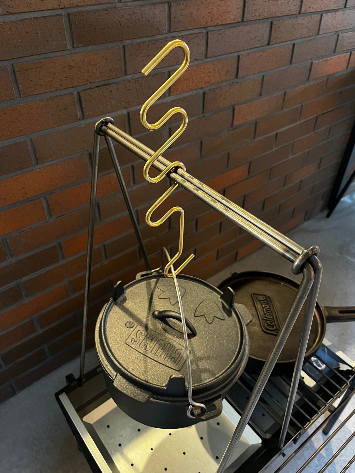 焚き火台 オリジナルフック